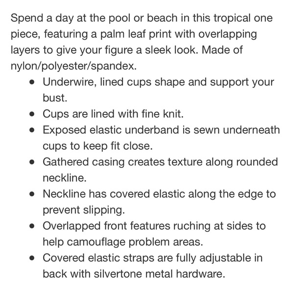 NWOT Magicsuit Hot Line Lisa - Picture 14 of 15